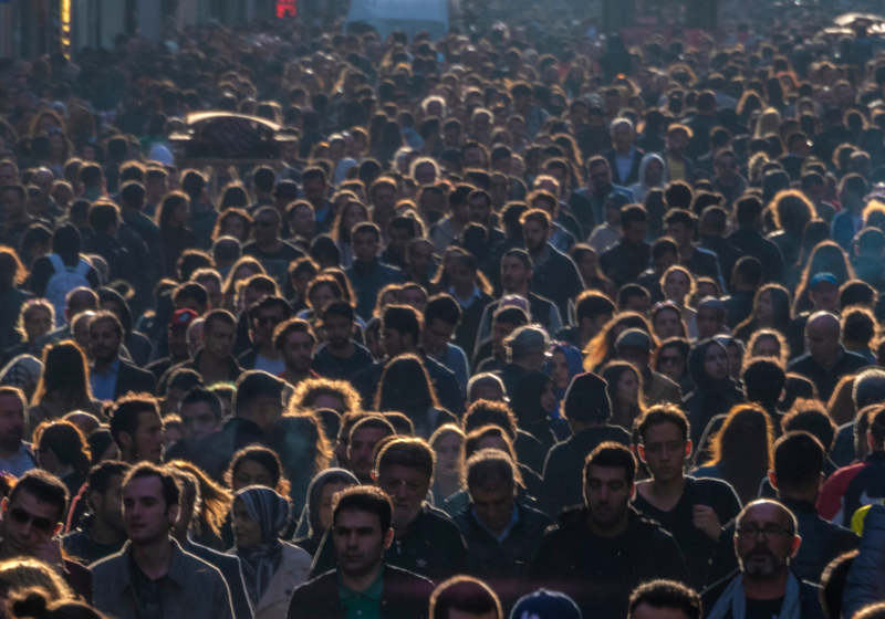 Huge crowd image. Credit Getty Images